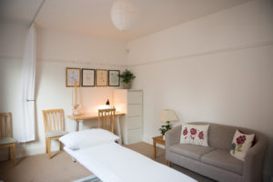 Hove Osteopath Treatment Clinic Room, Aimee Cox Osteopathy